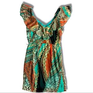 Women’s, Bijou Bijou, Dress, Size 4, Multi-color